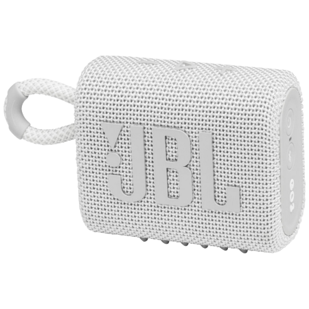 JBL Zvučnik bežični, GO 3, Bluetooth, IP67, bijela - GO 3 Bluetooth Speaker White