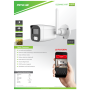 Amiko Home Kamera IP 4MP, WiFi, 1/3" CMOS, 3.6mm, IP66 - B25M400 WIFI