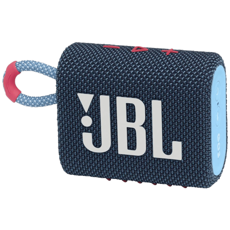 JBL Zvučnik bežični, GO 3, Bluetooth, IP67, Blue/Pink - GO 3 Bluetooth Speaker Blue/pink