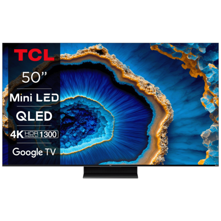 TCL Televizor Smart Mini LED 4K UltraHD 50", Google TV - 50C805