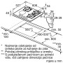 Ugradbena ploča BOSCH PSY6A6B20 Serija 6 plin + struja