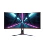 Monitor AOC 34" CU34G2X/BK Gaming zakrivljeni Frameless Immersive UltraWide QHD 3440x1440,144Hz. 1ms. VA Panel,HA. DP. HDMI. 3go