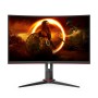 MONITOR AOC C27G2ZU/BK  Black-Red VA, Zakrivljeni.16:9, 1920x1080, 240Hz, 1ms, 300 cd/m2, 3000:1, HDMI*2, DP, USBhub, zvučnici,T