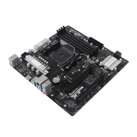 MB BIOSTAR B450MX-S, mATX, Soc AM4, DDR4, M.2, GbE LAN, HDMI