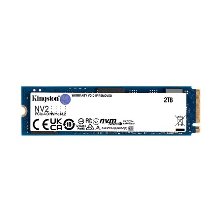 Kingston SNV2S/2000G 2TB NV2 NVMe PCIe Gen 4.0x4 R/W : 3500/2100MB/s SNV2S/2000G