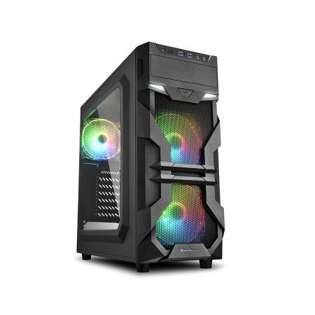 Kućište SHARKOON gaming, VG7-W RGB, ATX, 3x120 ventilator, USB3.0