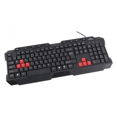 Tastatura gaming TITANUM RANGER, USB, 9 multimedia buttons, US layout, TK105