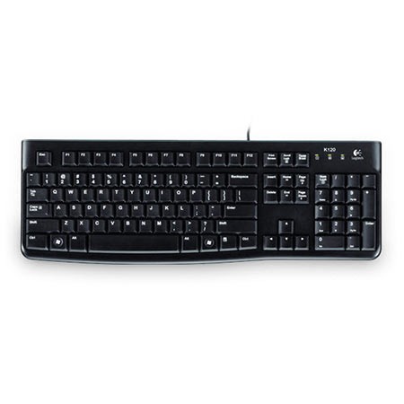 Tastatura LOGITECH K120, USB, LowProfile, BiH, 920-002642, black