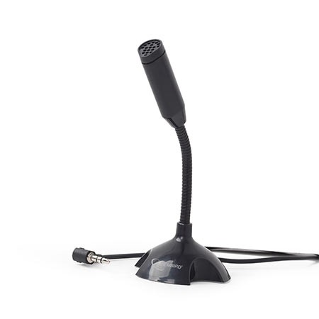 Mikrofon GEMBIRD MIC-D-02, High performance recording, black