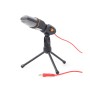 Mikrofon GEMBIRD sa stativom, MIC-D-03, black