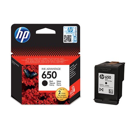 Tinta HP CZ101AE HP 650 CRNA