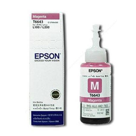 Tinta Epson T6643 MAGENTA 70ml C13T66434A