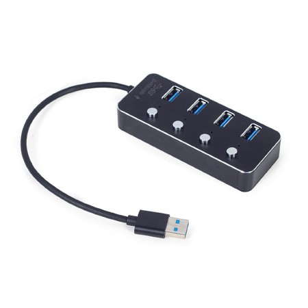 USB HUB 3.1 (Gen 1) 4 port sa prekidacima GEMBIRD UHB-U3P4P-01