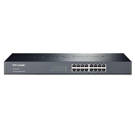 SWITCH 16 portni 10/100/1000 TP-Link TL-SG1016,1U 19" rack-mountable