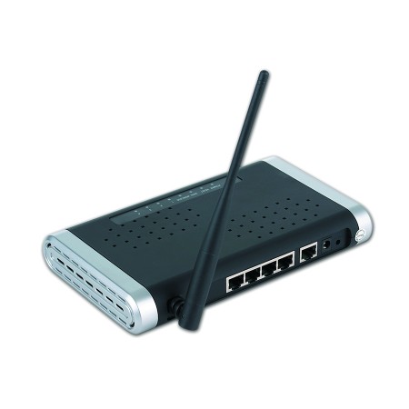 Router NSW-R2 WAN ROUTER, 1*WAN 10/100 , 4*LAN 10/100+802.11G 54M, GEMBIRD