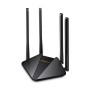 ROUTER Mercusys MR30G  AC1200 Dual-Band Wi-Fi Gigabit RouterSPEED: 300 Mbps at 2.4 GHz + 867 Mbps at 5 GHz SPEC: 4× Fixed Extern