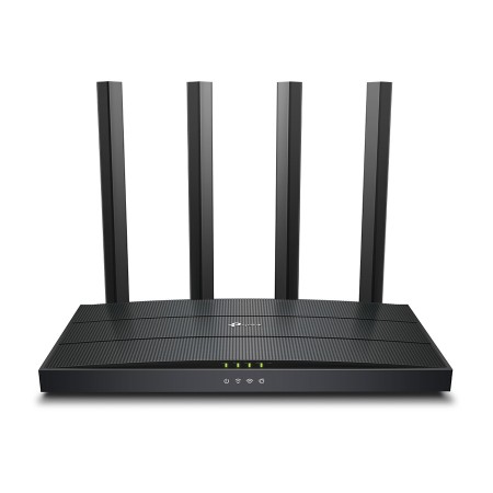 ROUTER TP-Link AX12 AX1500 Dual-Band Wi-Fi 6 Router, 300 Mbps at 2.4 GHz + 1201Mbps at 5 GHz, 4× Antennas, 1GHz Dual Core CPU, 1