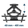 Zidni nosač GEMBIRD WM-75ST-01, 32”-75”, 45 kg, VESA: max 600 x 400 mm