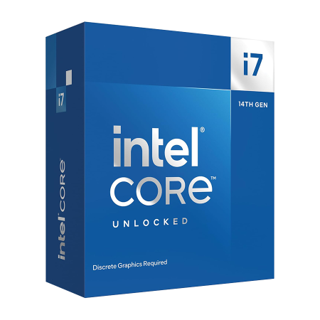 Intel Core i7-14700KF max 5.6GHz 33MB LGA1700 BOX Raptor Lake,bez hladnjaka,bez grafike