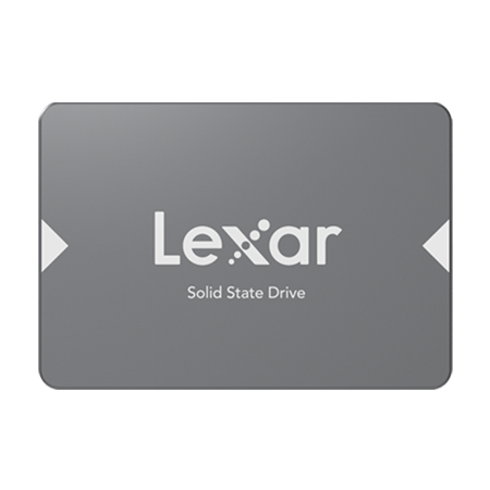 SSD Lexar® 256GB NS100 2.5” SATA (6Gb/s) Solid-State Drive, up to 520MB/s Read and 440 MB/s write, LX1LNS100256RB