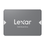 SSD Lexar® 256GB NS100 2.5” SATA (6Gb/s) Solid-State Drive, up to 520MB/s Read and 440 MB/s write, LX1LNS100256RB