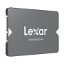 SSD Lexar® 256GB NS100 2.5” SATA (6Gb/s) Solid-State Drive, up to 520MB/s Read and 440 MB/s write, LX1LNS100256RB