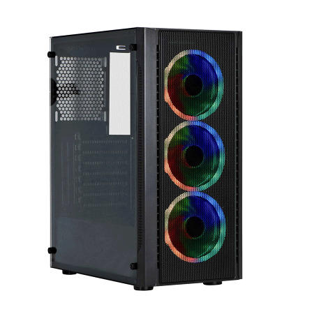 Kuciste Spire case VISION 7022 RGB gaming ATX 3xRGB 120mm VGA 330mm CPU cooler 160mm SPM7022GU3-3RGB