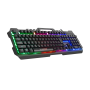 Tastatura gaming RAMPAGE KB-R57 X-JAMMER Rainbow sa pozadinskim osvetljenjem USB LC Layout