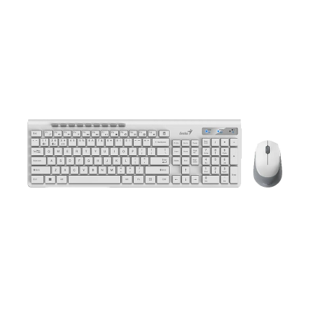 Tastatura + miš wireless i bluetooth GENIUS SlimStar 8230, white, BiH layout, 31340015411