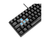 Tastatura gaming RAMPAGE PLOWER K60 Black US Layout Wrist Support Blue Switch Gaming Keyboard