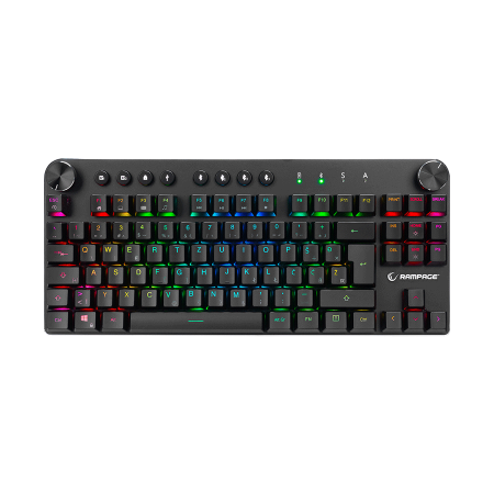 Tastatura gaming RAMPAGE KB-RMW23 SCOUT Bluetooth BiH Layout