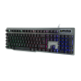 Tastatura gaming RAMPAGE KB-R78 Gray / Black USB Rainbow Backlight BiH Layout Gaming Keyboard