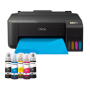 Printer Epson EcoTank L1230 33str/min BW. 15str/min Color, Rezolucija ispisa 5.760 x 1.440 dpi. USB+WiFi+WiFi Direct