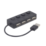 USB HUB GEMBIRD 4 port USB 2.0-  UHB-U2P4-05