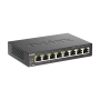 SWITCH 8 portni 10/100/1000 D-LINK, DGS-1008P/E,4 port POE