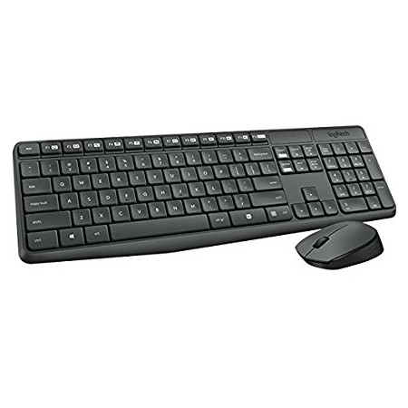 Tastatura + miš bežično Logitech MK235, crno, BiH, 920-008031