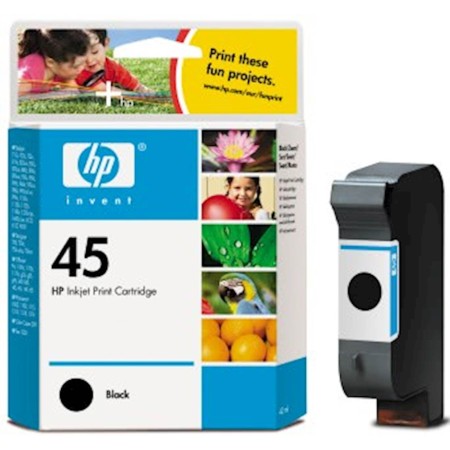 Tinta HP black 45