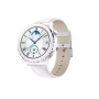 Huawei Watch GT 3 Pro 43mm White - leather strap