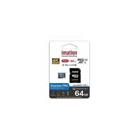 IMATION microSD 64GB UHS-I U3 V30 4K