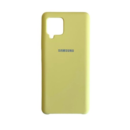 Original maskica za Samsung A42 case žuta*